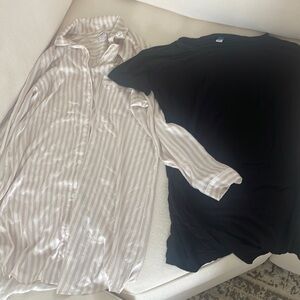 2 women’s sleep shirt bundle